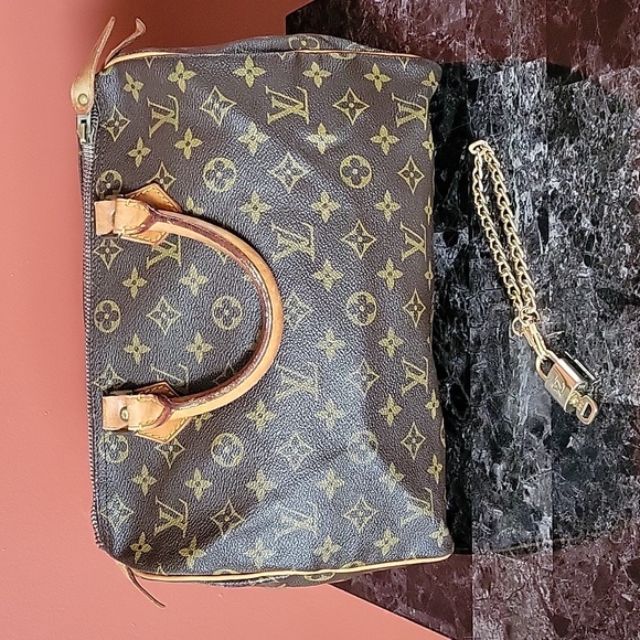 Louis Vuitton Handbags - LV Speedy 30 Handbag with Lock 344